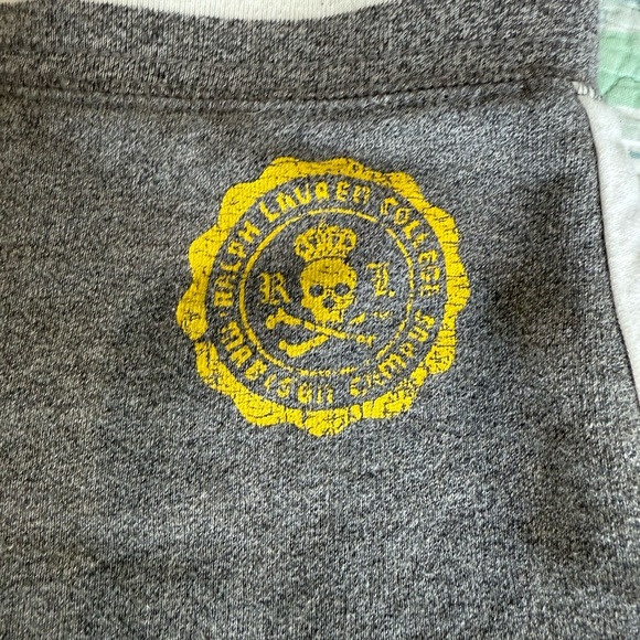 Ralph Lauren Gray Sweatpants with Tapered Legs - Picture 2 of 5